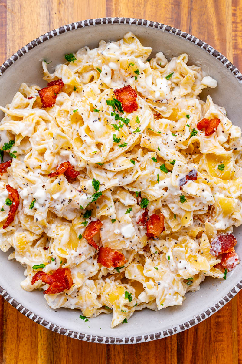 Minute Polish Noodles: Easy Cottage Cheese Comfort Food